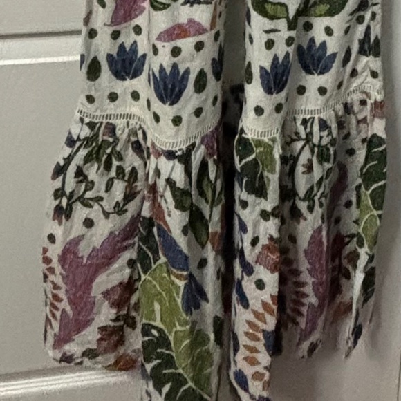 FARM Rio Summer Garden Cotton Maxi Dress Size XXS - Picture 6 of 11